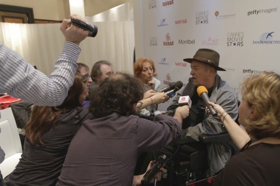 Bernardo Bertolucci at the Cannes Movie Stars Lounge 2012