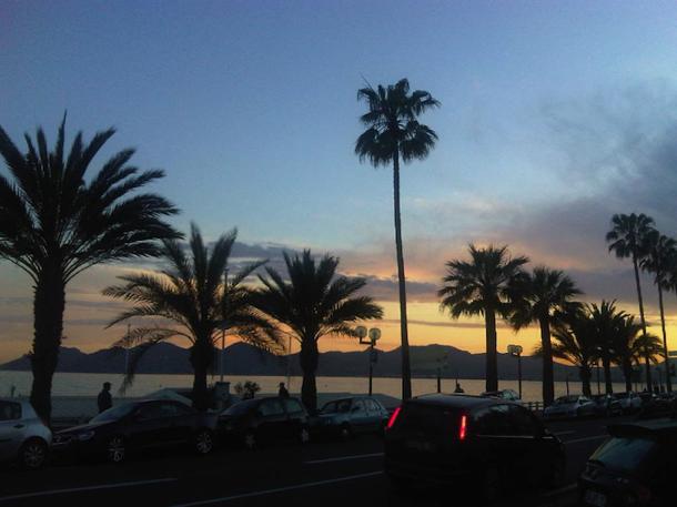 cannes-sunset